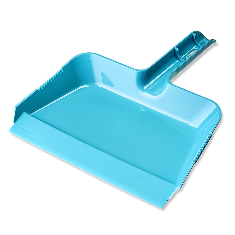 Great Value Angle Broom and Dustpan Set, Gray photo 4