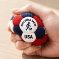 thumbnail image 5 of FufuCrick Soccer Ball Squishy Office Accessory Measuring 2.36 inch Squishy Tactile Sensory Gadget Desk Ornament Decor, 5 of 6
