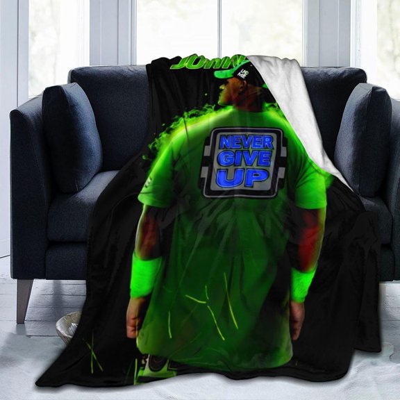 John Boxer Cena Blanket Throw Air Conditioning Blankets Soft Throws for Couch Bed All Seasons Use 50"x40"