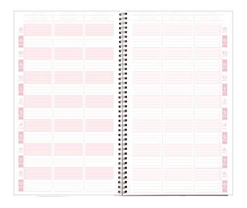 6 assistant Hairdresser salon/beauty appointment book 6 assistant Hairdresser salon/beauty appointment book