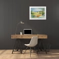 thumbnail image 3 of Loreth, Lanie 14x12 White Modern Wood Framed Museum Art Print Titled - Distant Ocean View, 3 of 4