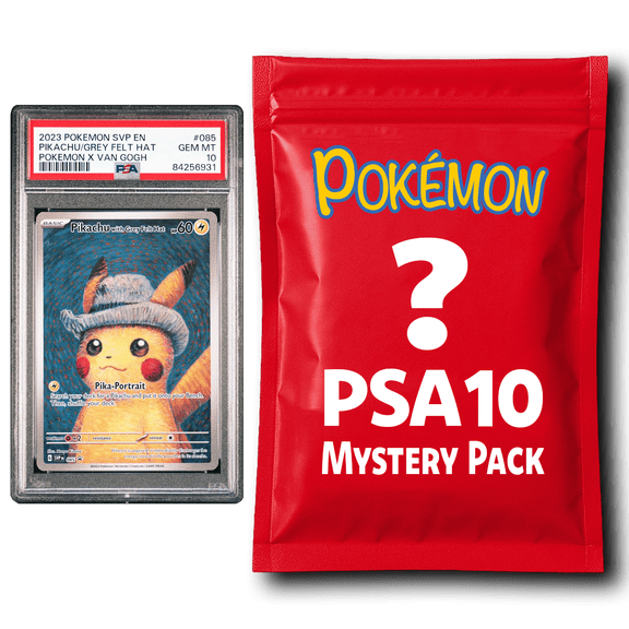 Pokemon PSA 10 Graded Card Mystery Pack