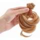 thumbnail image 4 of Peluca de 9 paquetes en 9 colores, rollo de 14 cm, cabello corto de fibra resistente al calor, extensiones de cabello rizado de imitación multicolor., 4 of 7