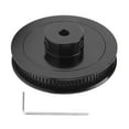 thumbnail image 2 of GT2 Synchronous Wheel Synchronous Wheel 2GT Timing Pulley 80 Teeth Bore 5mm Alloy Steel Synchronous Wheel for 3D Printer CNC Timing Belt Pulleys, 2 of 8