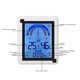 thumbnail image 5 of Easy Readq LCD Weather Clock Weather Clock Humidity Meter Dormitorio Hogar para Hotel Kitchen Office Study ANGGREK Otros, 5 of 8
