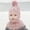 Pink, variant on Warm Knit Winter Hat and Scarf Set for Toddlers with Ear and Hood for Boys and Girls Trendy Hat Cute Travel Golf Sports Sun Hats Accessories