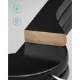 thumbnail image 3 of Percha de Madera Maciza, Juego de 20, con Ranuras, Barra Antideslizante, Gancho 360°, para Trajes, Abrigos, 3 of 8