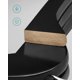 thumbnail image 3 of Percha de Madera Maciza, Juego de 20, con Ranuras, Barra Antideslizante, Gancho 360°, para Trajes, Abrigos, 3 of 8