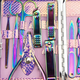 thumbnail image 3 of Juego de manicura Juego de tijeras de uñas profesionales Herramientas para el cuidado de los pies de renovación - Juego de belleza de acero inoxidable Adepaton CPB-US-YYM119-3, 3 of 5
