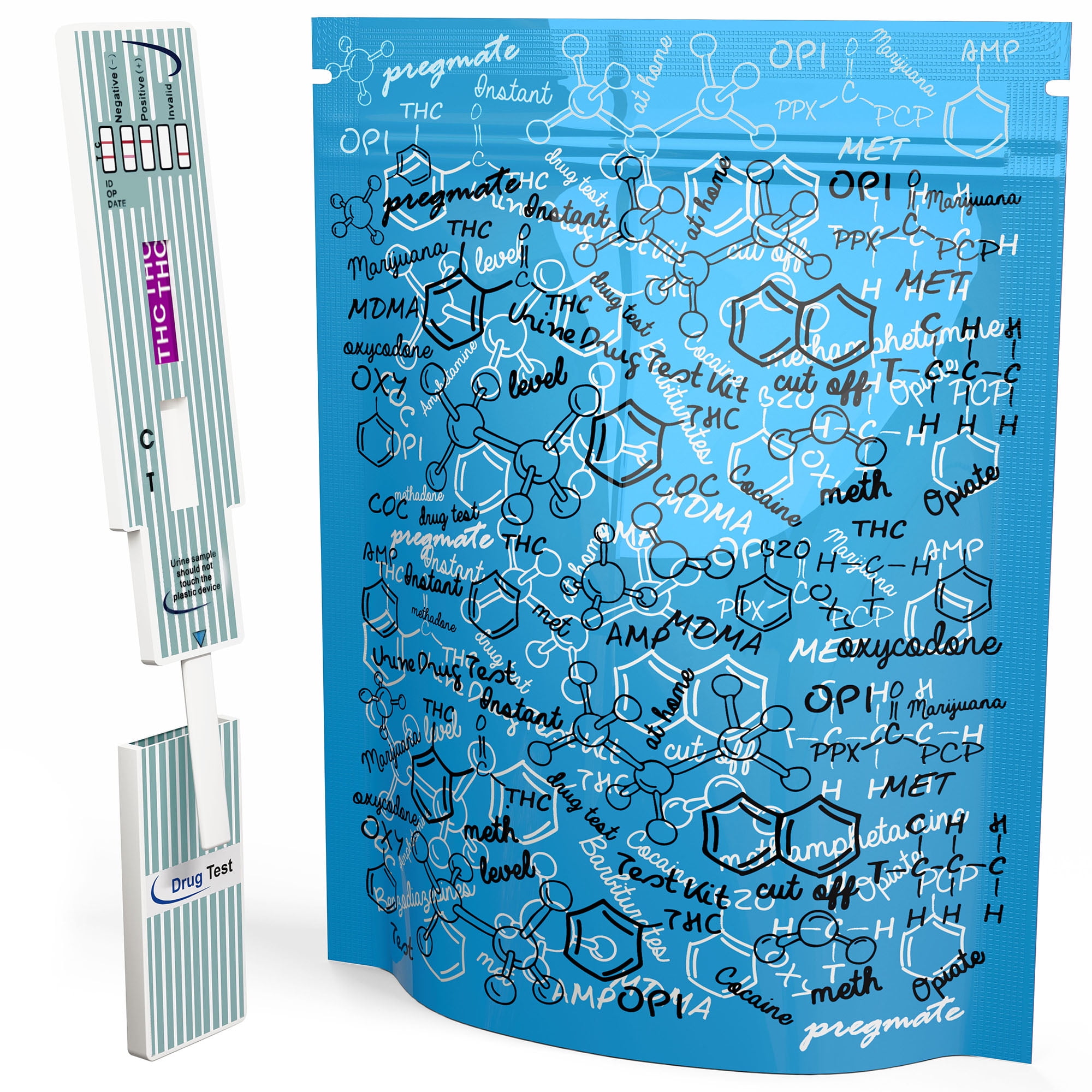 (15 Pack) Pregmate Marijuana THC Urine Drug Dip Test Kit