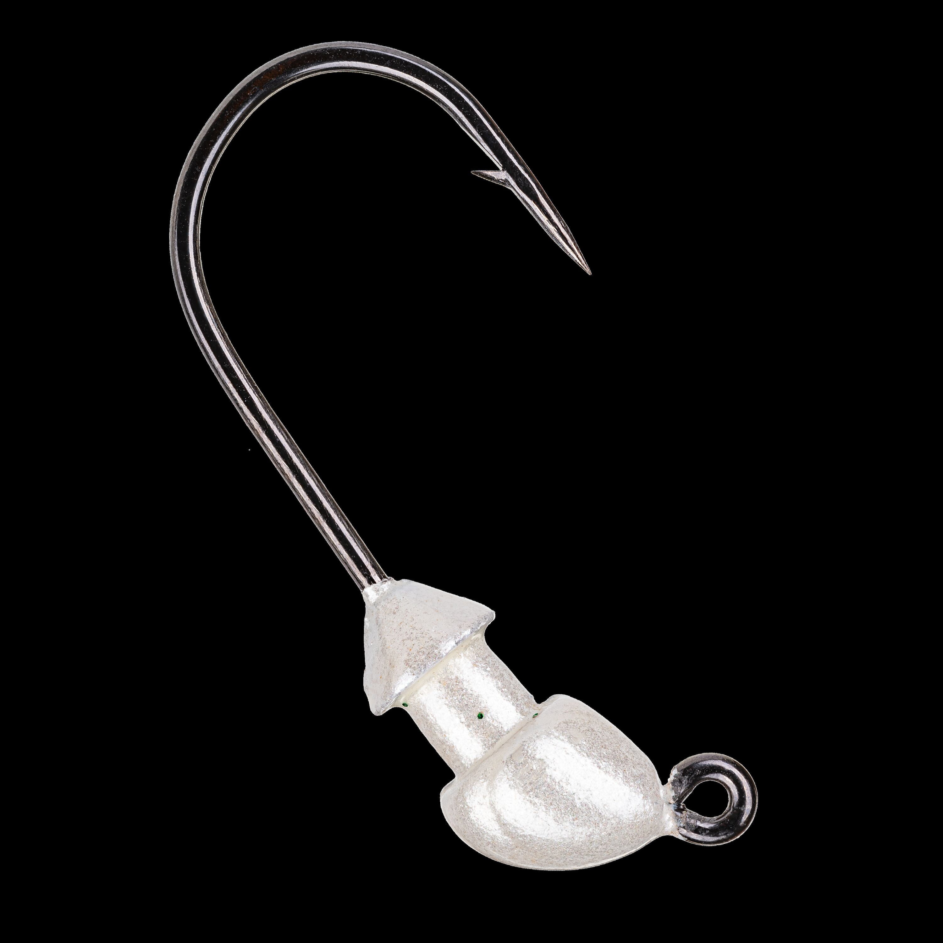 Strike King BabySquadronSbHd 1/8oz Pearl 3pk