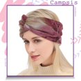 thumbnail image 5 of Ludlz Women Boho Wide Headbands Criss Cross Headband Tie Dye Knotted Head Wrap Bandana Elastic Hairbands Hair Accessories, 5 of 5