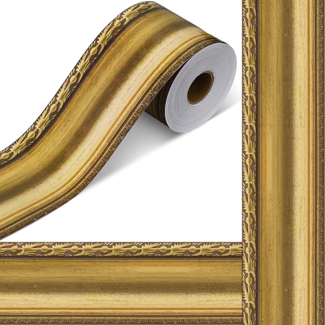 Cartulina Border Outus Gold Frame de 21 m x 7,6 cm