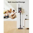 thumbnail image 4 of Evmore Lightweight Stick Vacuums Cordless Vacuum Cleaner for Hard Floor Carpet Pet Hair Home(38Kpa/400W, 45Mins), 4 of 7