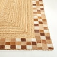 thumbnail image 2 of SAFAVIEH Natural Fiber Knot Bordered Runner Rug, Natural/Brown, 2'3" x 9', 2 of 6