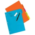 thumbnail image 2 of Plastic Dividers Avery Big Tab Write & Erase 5-Tab Sets x24, 2 of 8