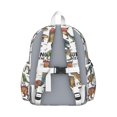 thumbnail image 3 of Cute Dinosaur Pattern Backpack for School,Cute School Bag,Schoolbag with Adjustable Shoulder Straps & Padded Back,13.4"x11"x4.7", 3 of 6
