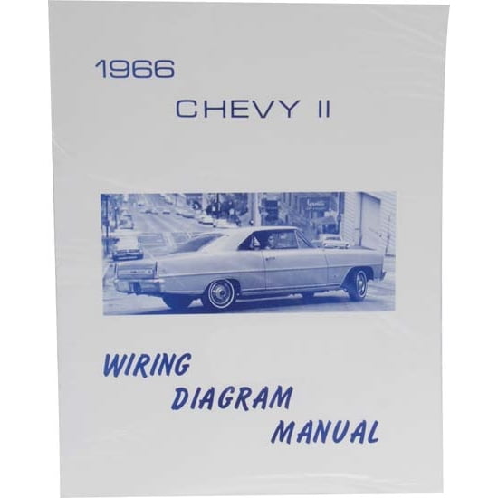 Jim Osborn MP0105 1966 Chevy II/Nova Wiring Diagrams - Walmart.com  1966 Chevy Ii Wiring Diagram    Walmart.com