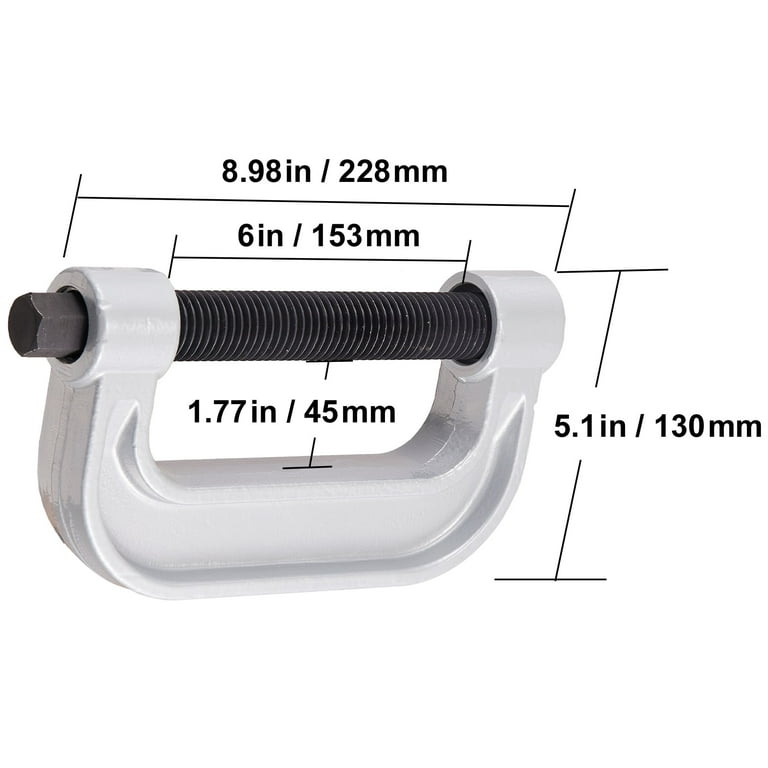 KFFKFF Ball Joint Press Kit, 10-Piece Set, C-Press Removal