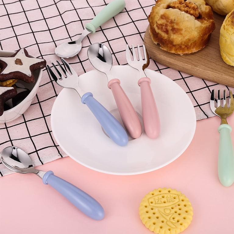 Kaboer Toddler Utensils Set, 6-Piece Stainless Steel photo 6
