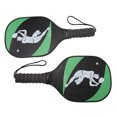 thumbnail image 1 of Juego De Paletas De Pickleball, Juego De Bolas De Paletas De Pickleball, Pino Negro Verde, Fácil De Transportar Para Exteriores, 1 of 7
