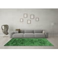 thumbnail image 3 of Ahgly Company Indoor Rectangle Oriental Emerald Green Traditional Area Rugs, 7' x 10', 3 of 4
