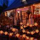 thumbnail image 4 of Kit de decoración de Halloween YONGSHENG 2 paquetes de 60 hojas luces de cadena de arce de calabaza 20 pies, 4 of 5