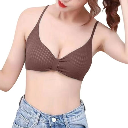 

Fashion Woman Bra Women Thread Sling Wrap Underwear Girl Candy Color Sports Bra Beauty Vest Bra