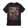 thumbnail image 1 of Playera Kiss para Hombre Estampado Kiss Manga Corta Negro Talla EG, 1 of 4