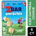 thumbnail image 3 of ZBAR Oat Bites Iced Oatmeal Cookie Baked Oat Energy Granola Bites, USDA Organic Snacks for Kids, 6 Count, 3 of 5