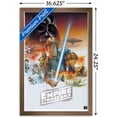 thumbnail image 3 of Star Wars: The Empire Strikes Back 40th - Scenic Wall Poster, 14.725" x 22.375", Framed, 3 of 3