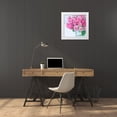 thumbnail image 3 of Frank, Assaf 26x26 White Modern Wood Framed Museum Art Print Titled - Gerberas in glass bottle, 3 of 4