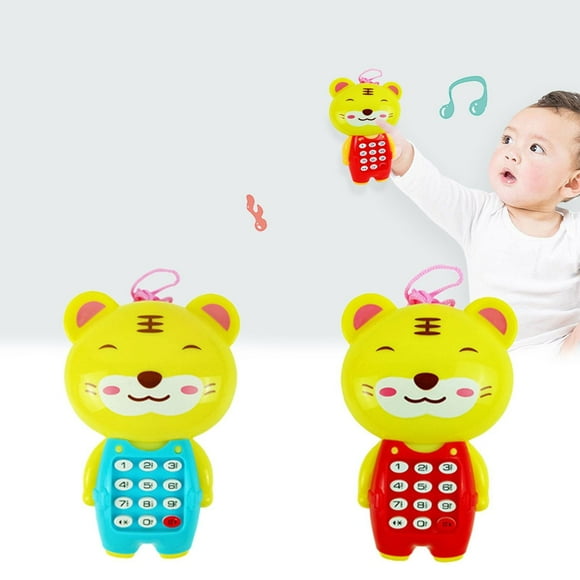 IMENGL Early Education Learning Machine Cartoon Animals Music Phone Toy Early Education Learning Machine Puzzle Science Teaching Toy For Children Early Classifying,Education Materials,Humanizing Edu