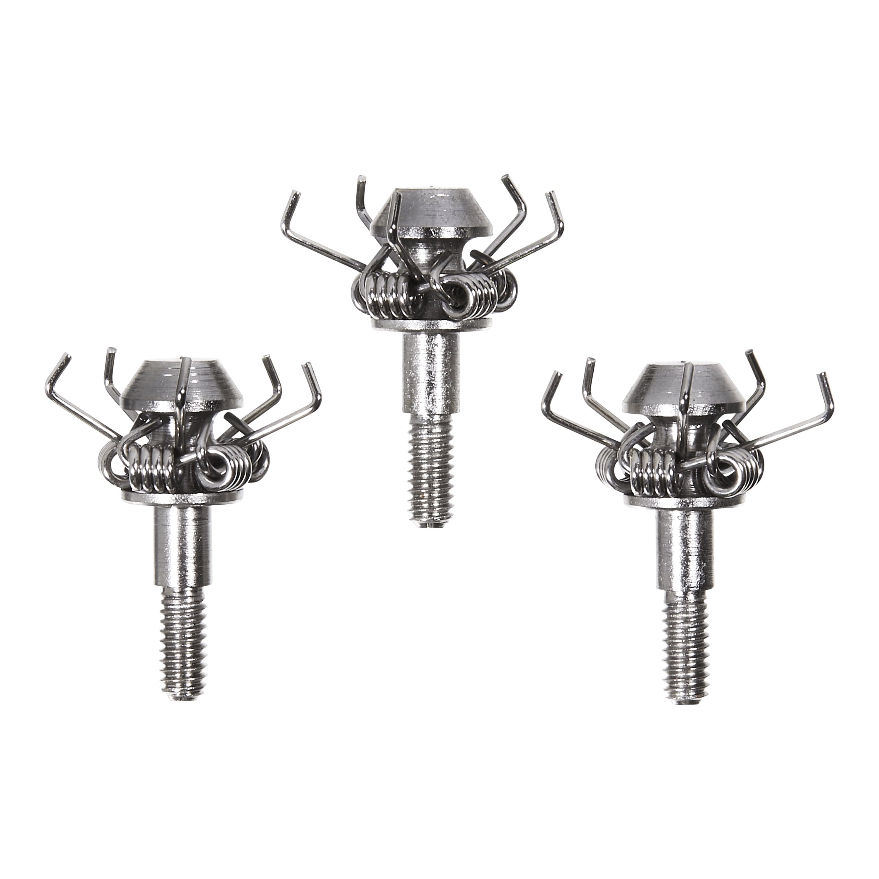 Titan Ninja Archery Points, 100-Grains, 3-Pack, Silver, Steel, 1 in, Archery Broadhead, 5 Points