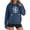 Navy, variant on Hooded Sweatshirt Soft Cozy Pullover Long Sleeve Casual Comfort Fit For Everyday Wear And Blank Sweat Shirts for Women over Size Hoodies Women Zip Tunic Sweatshirt Women's Hoodie Knitted Jacke Red XXL