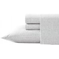 thumbnail image 2 of Laura Ashley Brushed Cotton Flannel Sheet Set Color: Gray Size: FULL SET, 2 of 9
