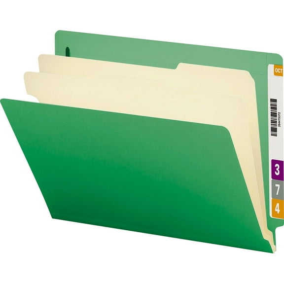 Smead End Tab Colored Classification Folders