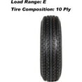 thumbnail image 7 of WEIZE ST225/75R15 Radial Trailer Tires 10 Ply and 15" White Rim 6 on 5-1/2" Trailer Tire On Rim 225 75r15 Load Range E 10PR, 7 of 7