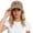 Khaki, variant on AJGRHE Unisex Style Baseball Cap With Patriotic Print Adjustable Hat For Outdoor Activities Hot Pink One Size