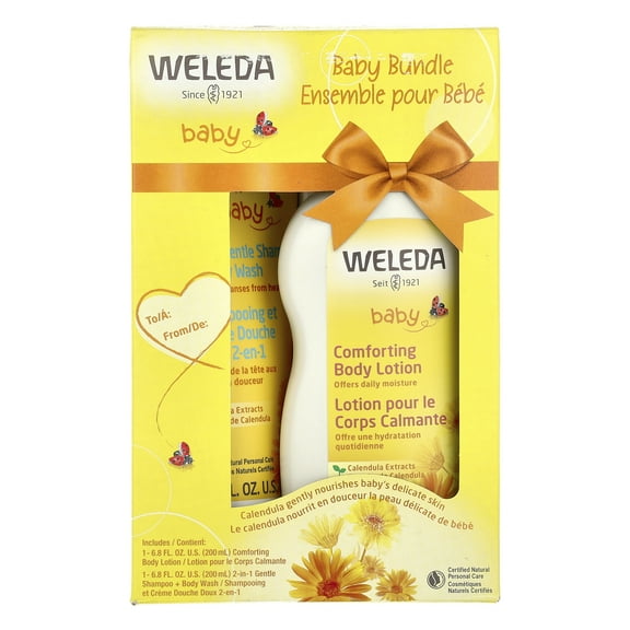 Weleda Baby Bundle, Calendula, 2 Piece Set