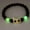 White Yellow, variant on 1Pc Glow-in-the-Dark Cat Beaded Bracelet Animal Bangle Luminous Charms Jewelry-Black Blue