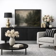 thumbnail image 3 of Framed Canvas Print Vintage Forest Landscape Wall Art Farmhouse Decorative for Living Room Bedroom - 16"x24" BLACK, 3 of 8