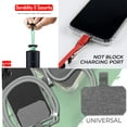 thumbnail image 4 of Anvirtue Universal Crossbody Patch Phone Lanyards Mobile Phone Strap Lanyard Nylon Soft Rope Cell Phone Hanging Cord, 4 of 5