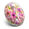thumbnail image 2 of Vivid Flowers Metal 1.1" Tie Tack Hat Lapel Pin Pinback, 2 of 5