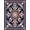 Navy Blue Pink Ivory, Pattern 1, variant on ODIKA 8'x10' Washable Area Rug Non-Shedding, Easy Care, Japanese Plum Asian Inspired Dusty Pink Cherry Tufted Chinese for King Size Bedroom Under Bed, Master Suite