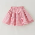 thumbnail image 5 of HOMADLES Girls Athletic Skirts High Waist A Line Uniform Skorts Skirt Girls Mini Skorts School Uniform Skirt Pink 7-8 T, 5 of 10