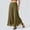 Army Green, variant on Womens High Waist Wide Leg Pants Chiffon Palazzo Loose Fit Flowy Lightweight Long Trousers Casual Fashion Outfits Clothes