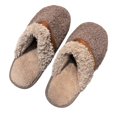 thumbnail image 3 of Vedolay Womens Slippers Knit House Slippers for Women Bedroom Slippers Khaki,39, 3 of 5