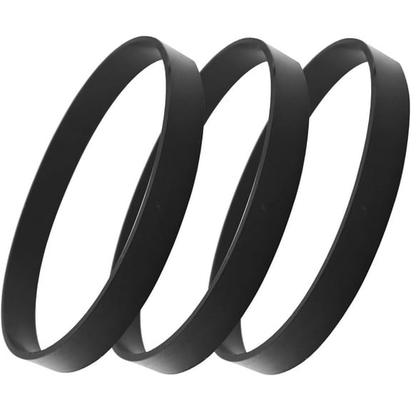 3pcs E0205 Vacuum Cleaner Belts,U Style Not Easy to Break Vacuum Cleaner Belts Replace Parts Replacement Belt Compatible with Eureka AirSpeed