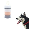 thumbnail image 4 of Conteneur de Nourriture pour Animaux de Compagnie Seau de Nourriture pour Animaux Design Portable avec Lanière 2/3 Couches Conteneur de Nourriture pour Chat Durable Résistant à l'Usure Stockage de Nourriture pour Animaux Divisé, 4 of 8